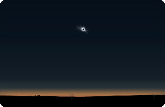 The Eclipse2024.org Eclipse Simulator